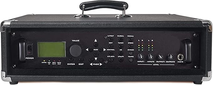 Sound Town Vintage 2U Amp Rack Case, 12.5" Depth - Image 2