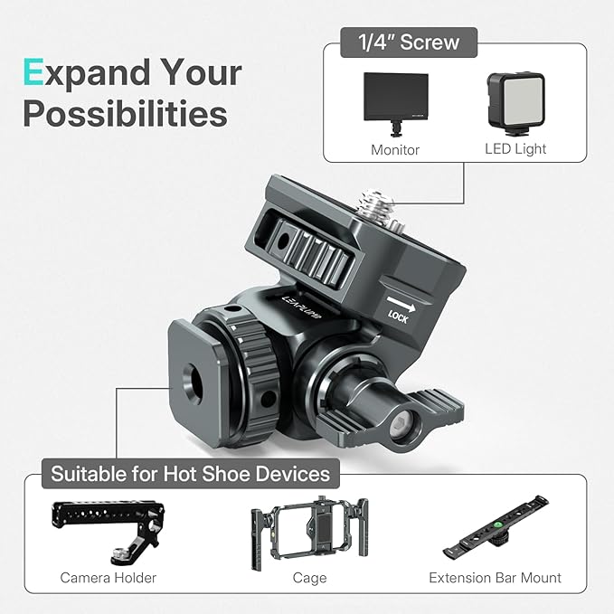 Leaplumin Field Monitor Mount Monitor Holder - Image 3
