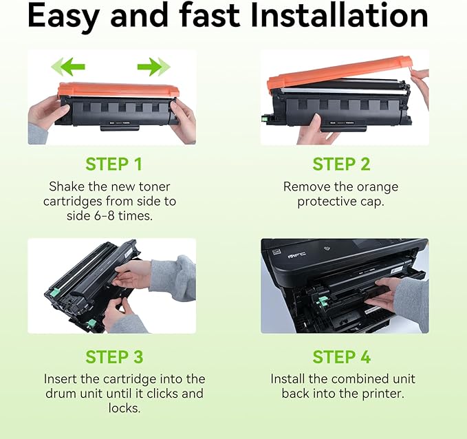 swiss toner Compatible TN830XL TN830 TN830 XL TN-830 TN-830XL Toner Cartridges - Image 5