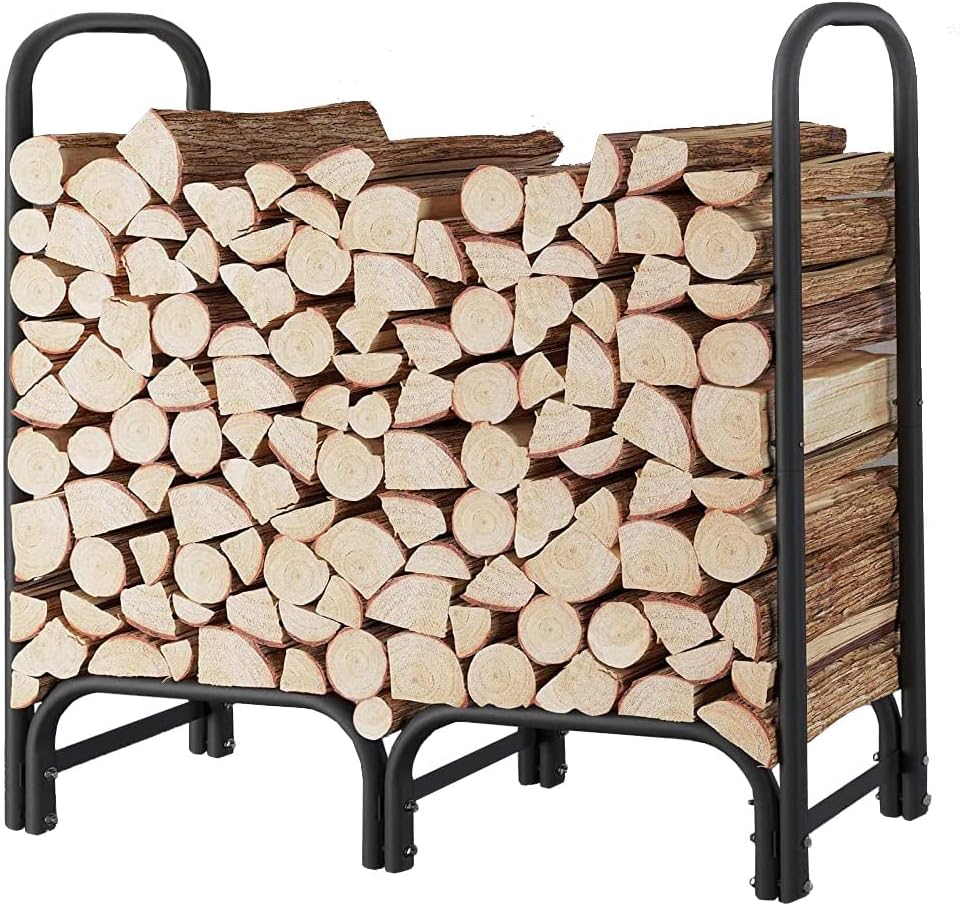 4ft firewood rack heavy duty indoor outdoor firewood, package contents