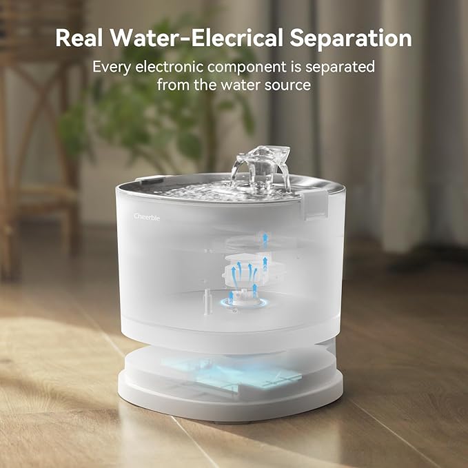 Cheerble Pumpless Pet Fountain Elfin E1+ - Image 4