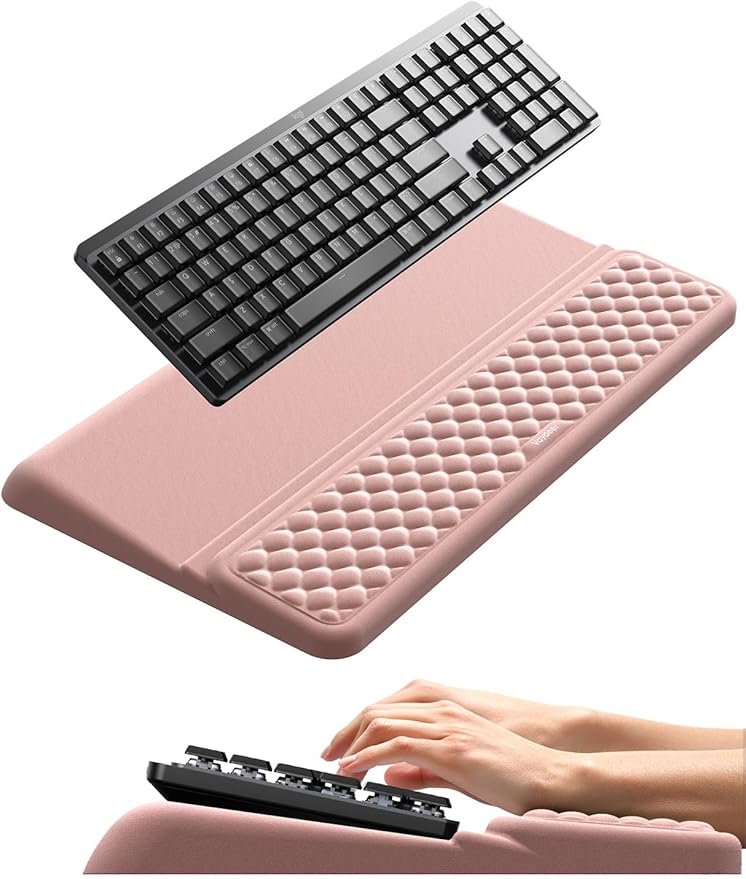 Vaydeer Wrist Rest with Keyboard Stand, Computer Wrist Support Pad, Ergonomic by Vaydeer