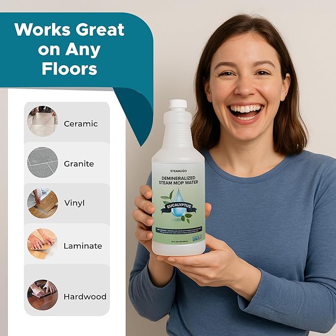 Steam & Go Demineralized Water Cleaning Solution - Image 5
