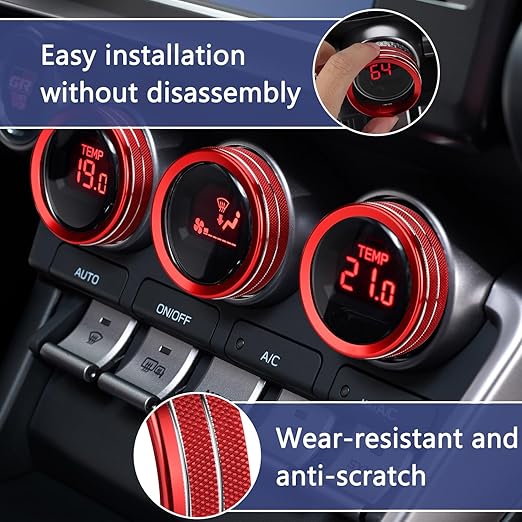 Auovo AC Knob Rings Covers Compatible - Image 4