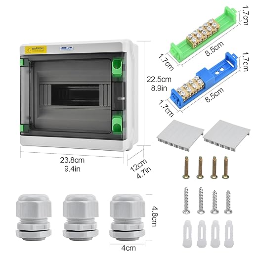 Mollom 9 Way HA Series Power Distribution Box - Image 2