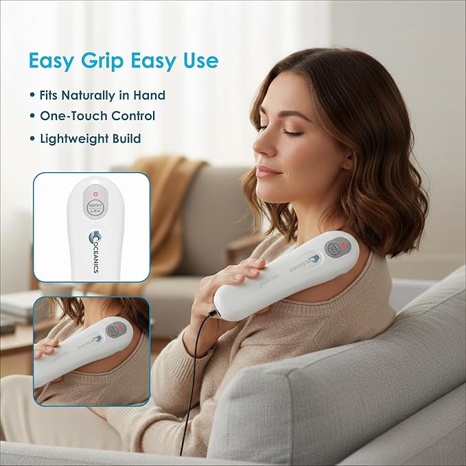 Portable Drug Free Muscle Recovery massage gun Compact Therapy Device Built - Image 3
