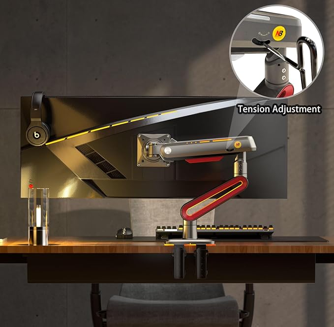 NB Designer Gaming Monitor Arm for 32 to 60 Inches Screen, Load up to 20 kg - Image 7