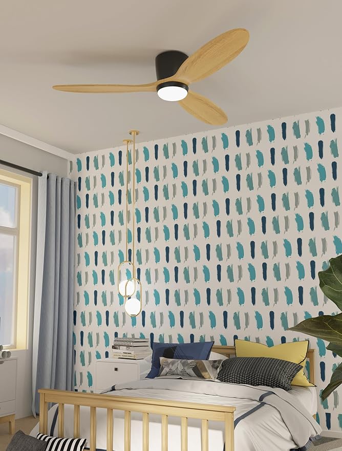 OUATER Flush Mount Ceiling Fan - Image 9