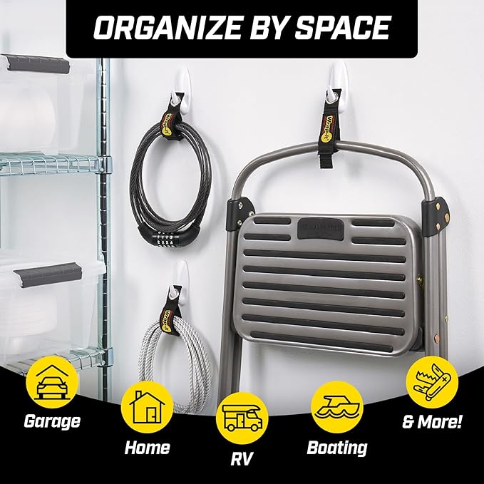 Heavy-Duty Wrap-It Storage Straps, 7-inch - Image 8