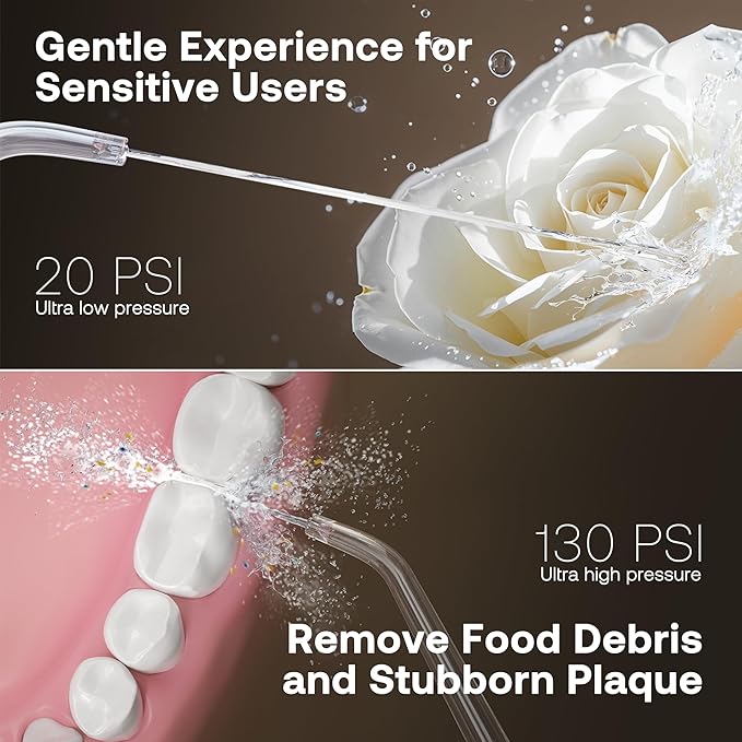 Bitvae C6 Water Dental Flosser for Teeth Pick, Cordless Flosser for Travel - Image 5