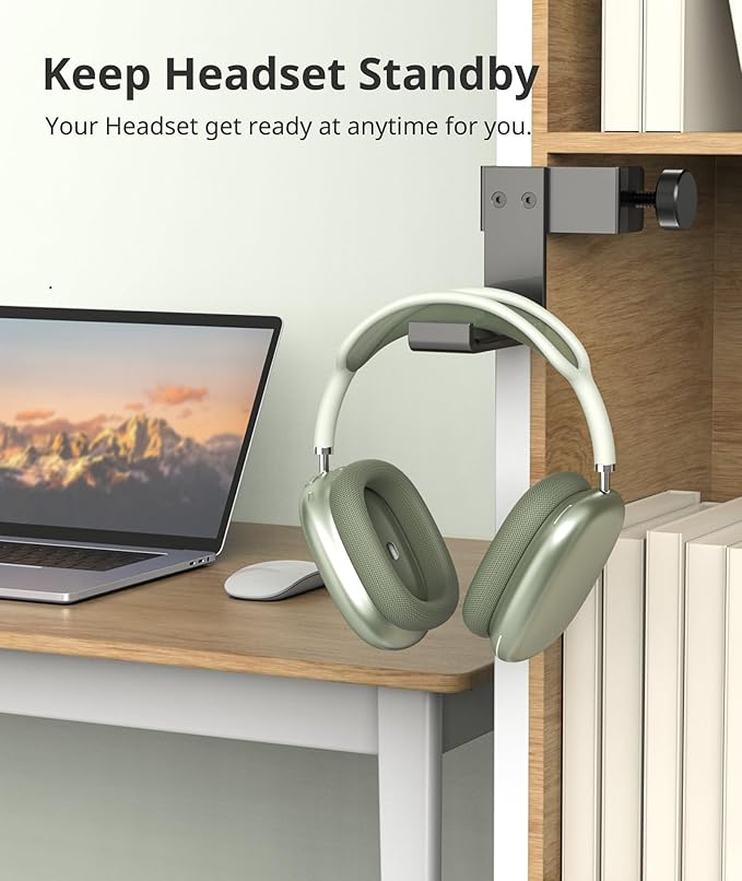 Headphone Stand for Desk – Aluminum Headset Stand - Image 3