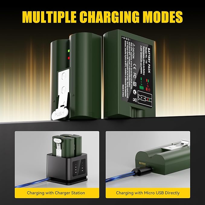 2 Pack Replacement for Ring Battery - Image 4