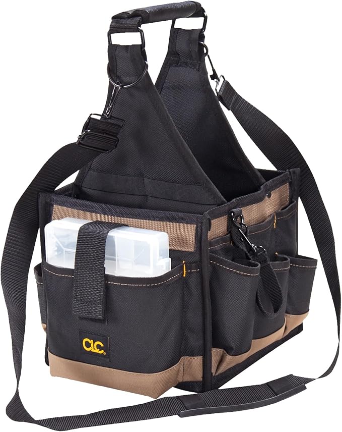 Custom Leathercraft 1526 25 Pocket Electrical and Maintenance Tool Carrier - Image 4