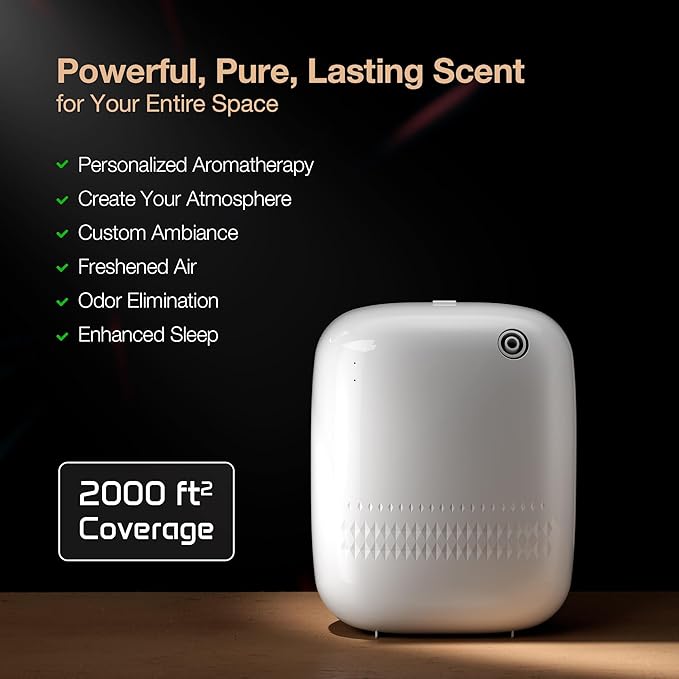 Smart Waterless Essential Oil Diffuser Hotel Scent Starter Kit - Image 2