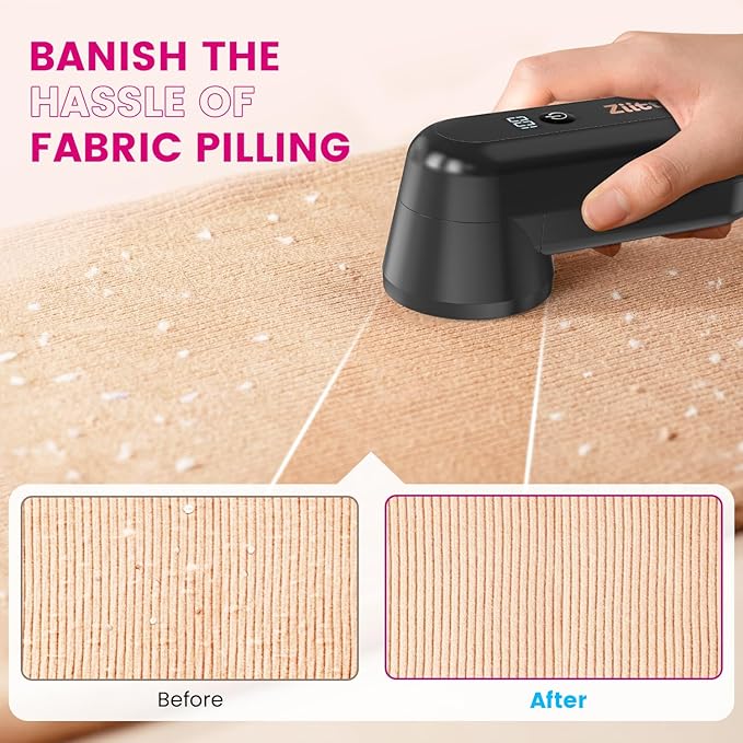 Fabric Shaver, Ziitty Lint Remover - Image 5