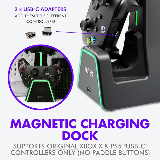 Tilted Nation 3 in 1 Gaming Headset and Controller Stand - Image 4