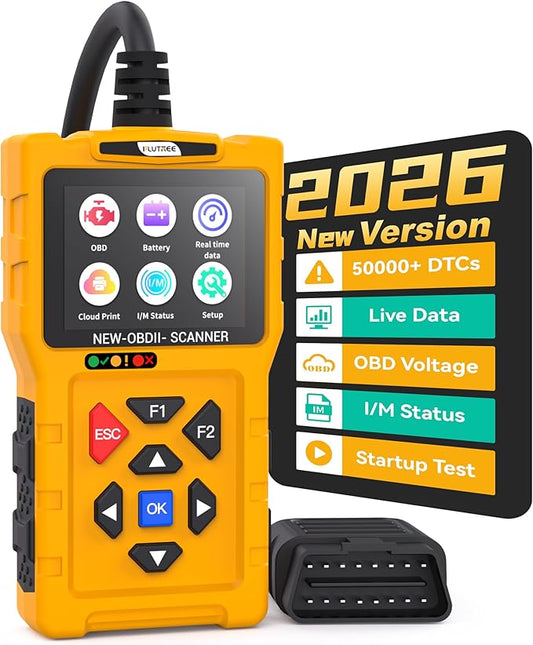 T600 OBD2 Scanner Diagnostic Tool & Code Reader by Flutree