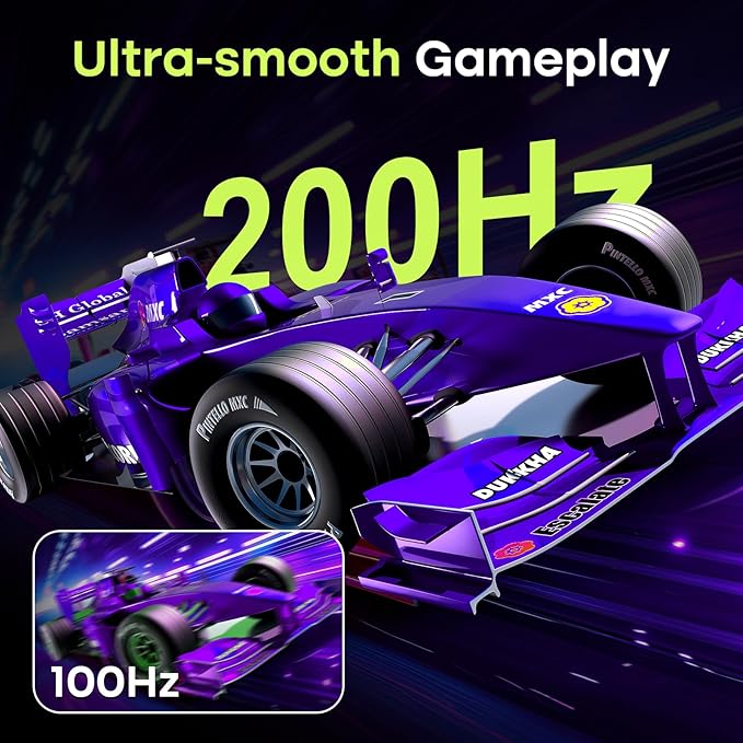 Amzfast 27 Inch Gaming Monitor 200Hz WQHD 2k 2560 x 1440p Monitor, Built-in - Image 3
