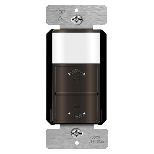 TOPGREENER Motion Sensor Light Switch Dimmer, Electronic Dimmer by TOPGREENER