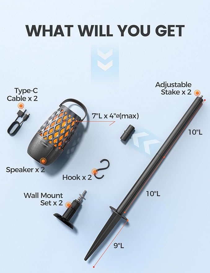 Outdoor Speakers Gifts for Men Bluetooth Speaker - Image 5