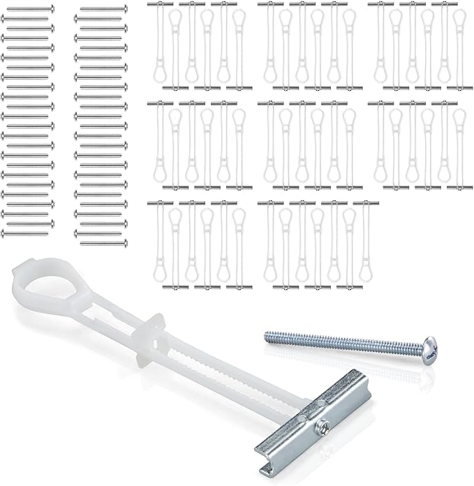 CondoMounts EDA1451 Universal Wall Mounting Anchors | Steel | NO Stud | Metal | by CondoMounts