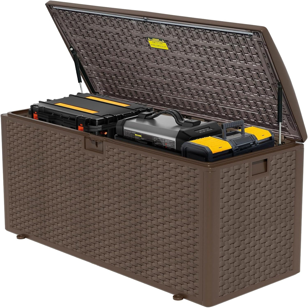 180gal pro brown blow - molded outdoor deck, main product view