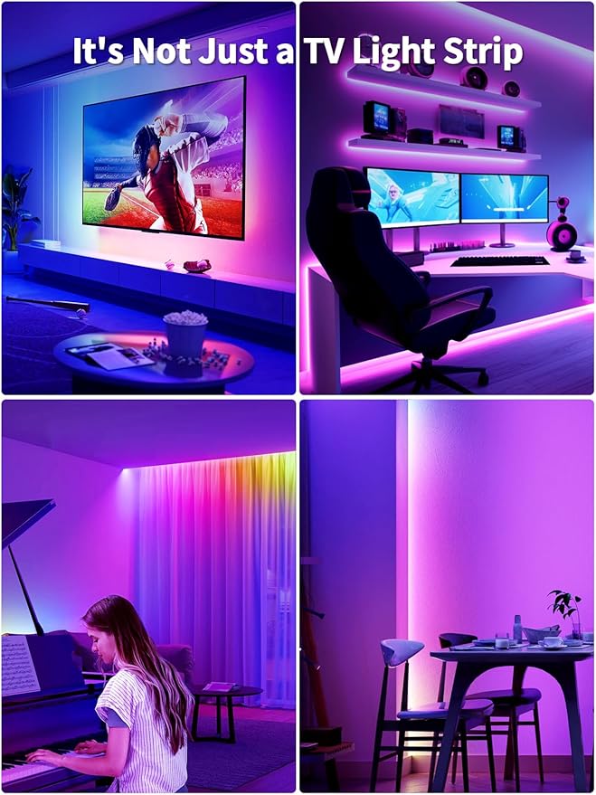 KANTUTOE TV LED Lights, 13.1ft LED Lights - Image 6