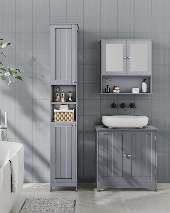VASAGLE Tall Storage Cabinet - Image 8
