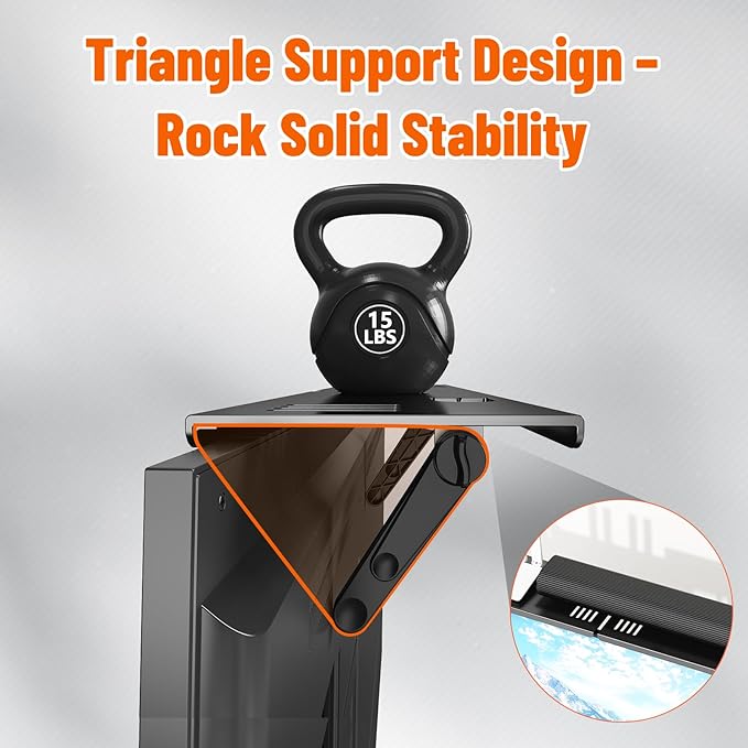 Soundbar Mount, No Drilling Steel TV Top Shelf Fits Most of Sound Bars Up to 15 - Image 7