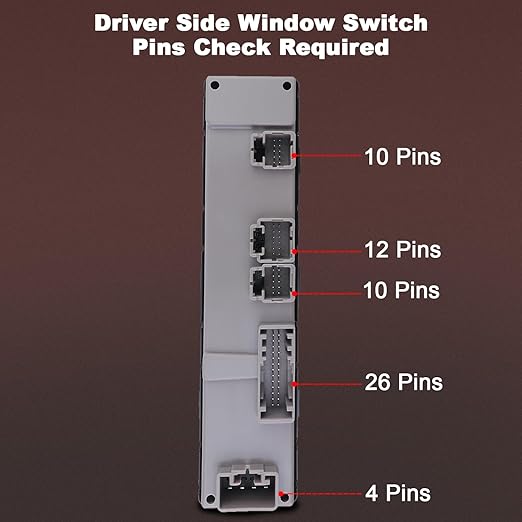 Driver Side Master Power Window Switch - Image 5
