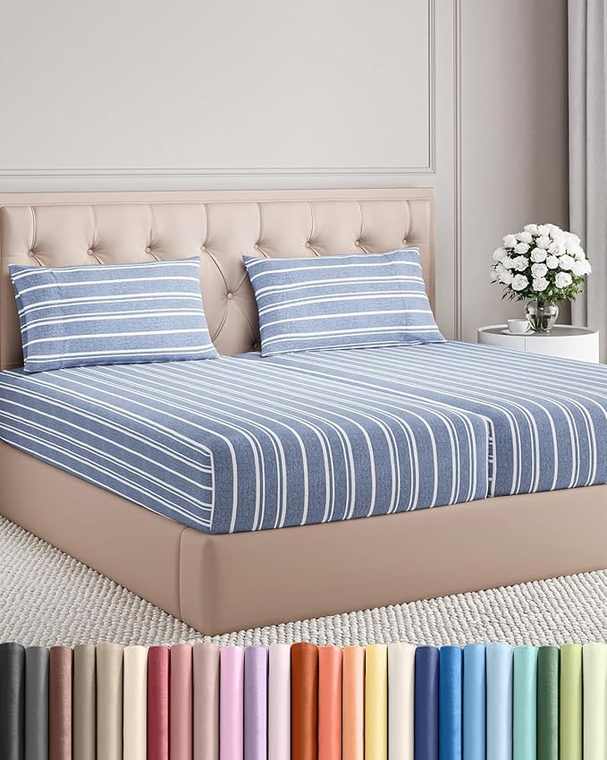 Split King Size 5 Piece Sheet Set by CGKUnlimited