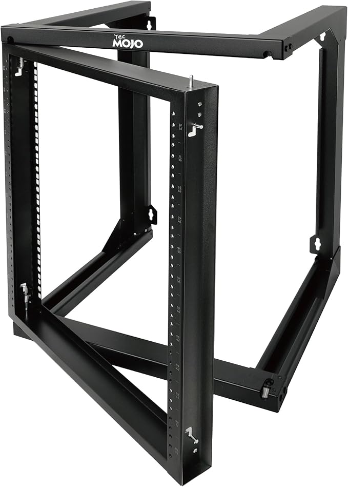 Tecmojo 12U Wall Mount Server Rack, Open Frame Network Rack by Tecmojo
