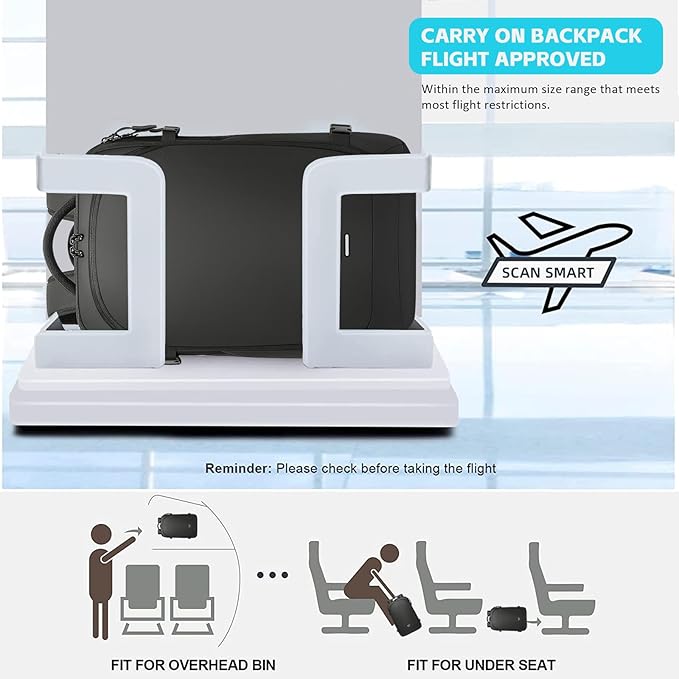 TANGCOLR Vacuum Travel Backpack - Image 7