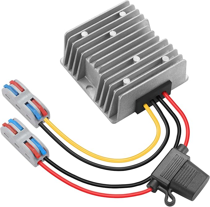 BEYIMEI DC 30V-90V to 24V 20A 480W Waterproof Step-Down Power Converter DC by BEYIMEI