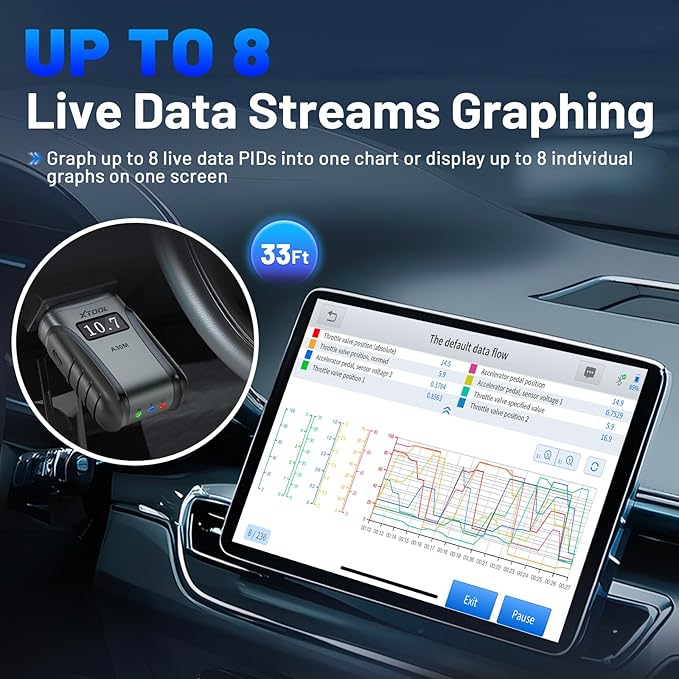 OBD2 Scanner Diagnostic Tool XTOOL Anyscan A30M V2.0, 2026 Wireless - Image 7