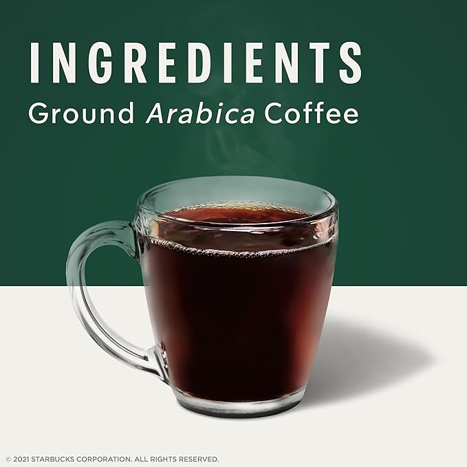 Starbucks Ground Coffee, Dark Roast Coffee, Italian Roast, 100% Arabica - Image 5