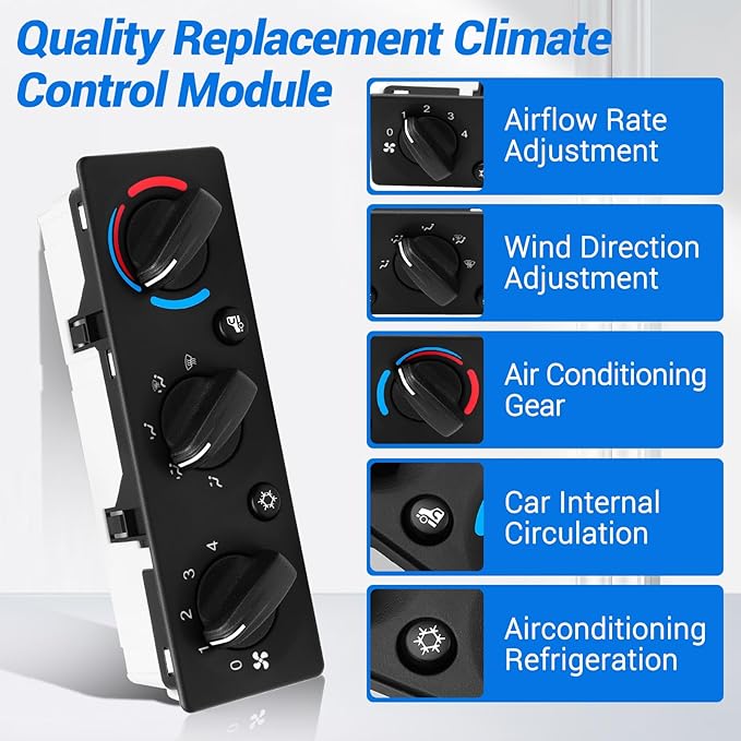 Q21-6012 AC Climate Control Module Compatible - Image 6