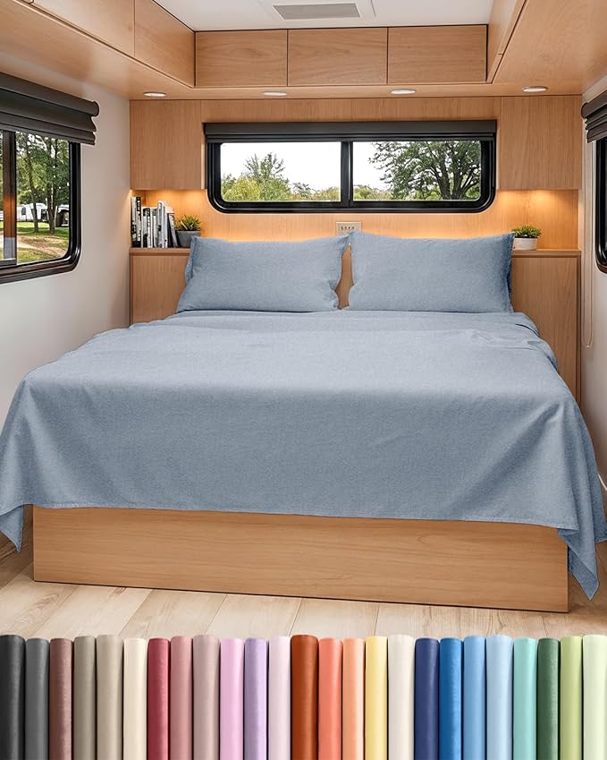 RV Short Queen Sheet Set 60 X 75 by CGKUnlimited