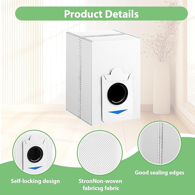 10 Packs Replacement Vacuum Cleaner dust Bags Compatible - Image 8