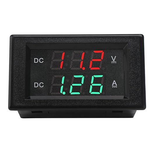 DROK DC 4.5-100V Digital Voltmeter Ammeter Multimeter Panel, DC Amp Meter - Image 3