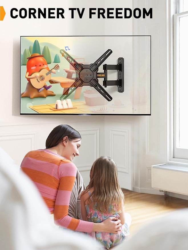 Perlegear Full Motion TV Wall Mount - Image 7