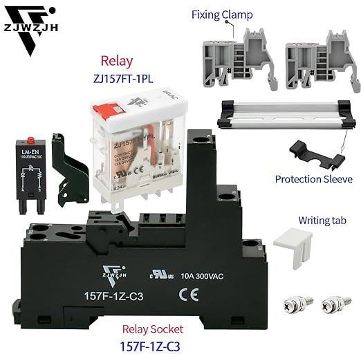 Electromagnetic Power Relay 24VAC 12 Amp SPDT - Image 3