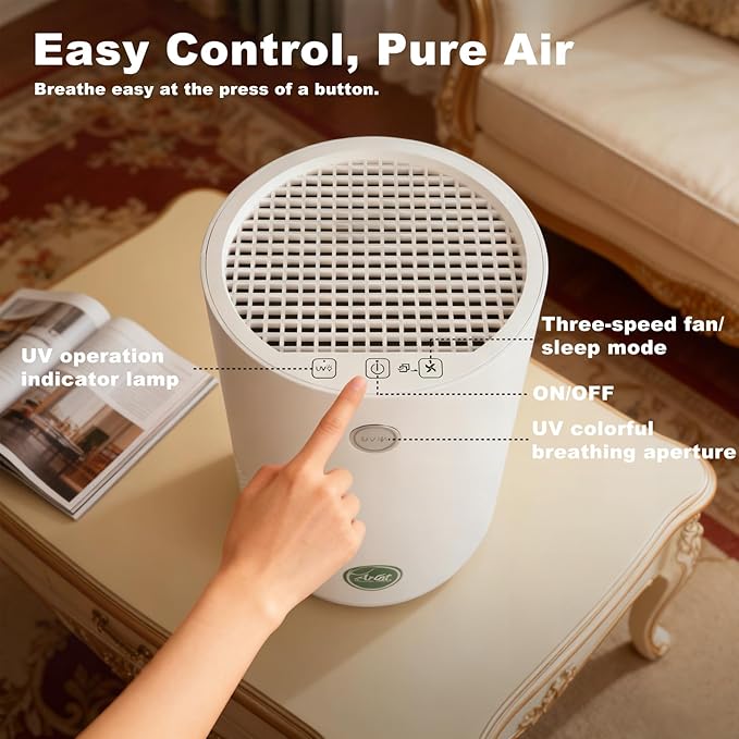 Arint Air Purifiers for Bedroom, H13 True HEPA Air Purifier - Image 6