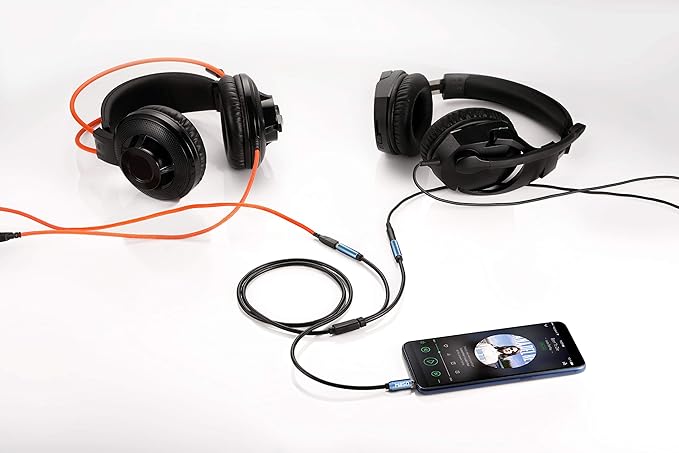 MillSO Headset Splitter for 2 TRRS Headphones or Mics 3 Feet 3.5mm Jack Adapter - Image 3