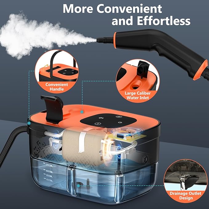 Steam Cleaner, Portable Steamer - Image 5