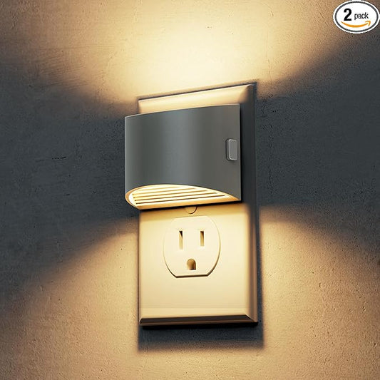 L LOHAS LED Night Lights Plug into Wall, Dimmable Night Light by LLOHASLED