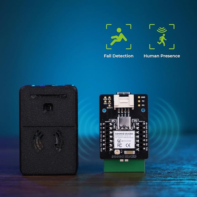XIAO MR60FDA2 60GHz mmWave Human Fall Detection Sensor Kit, Home Assistant - Image 2