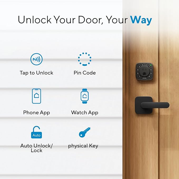 ULTRALOQ Bolt NFC Smart Deadbolt Lock - Image 3