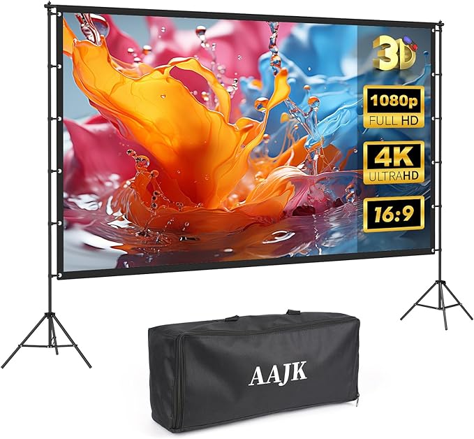 AAJK 120in Projector Screen by AAJK