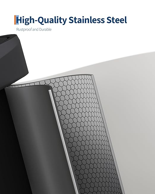 Garvee 21 gal / 80 L Metal Trash Can - Image 3